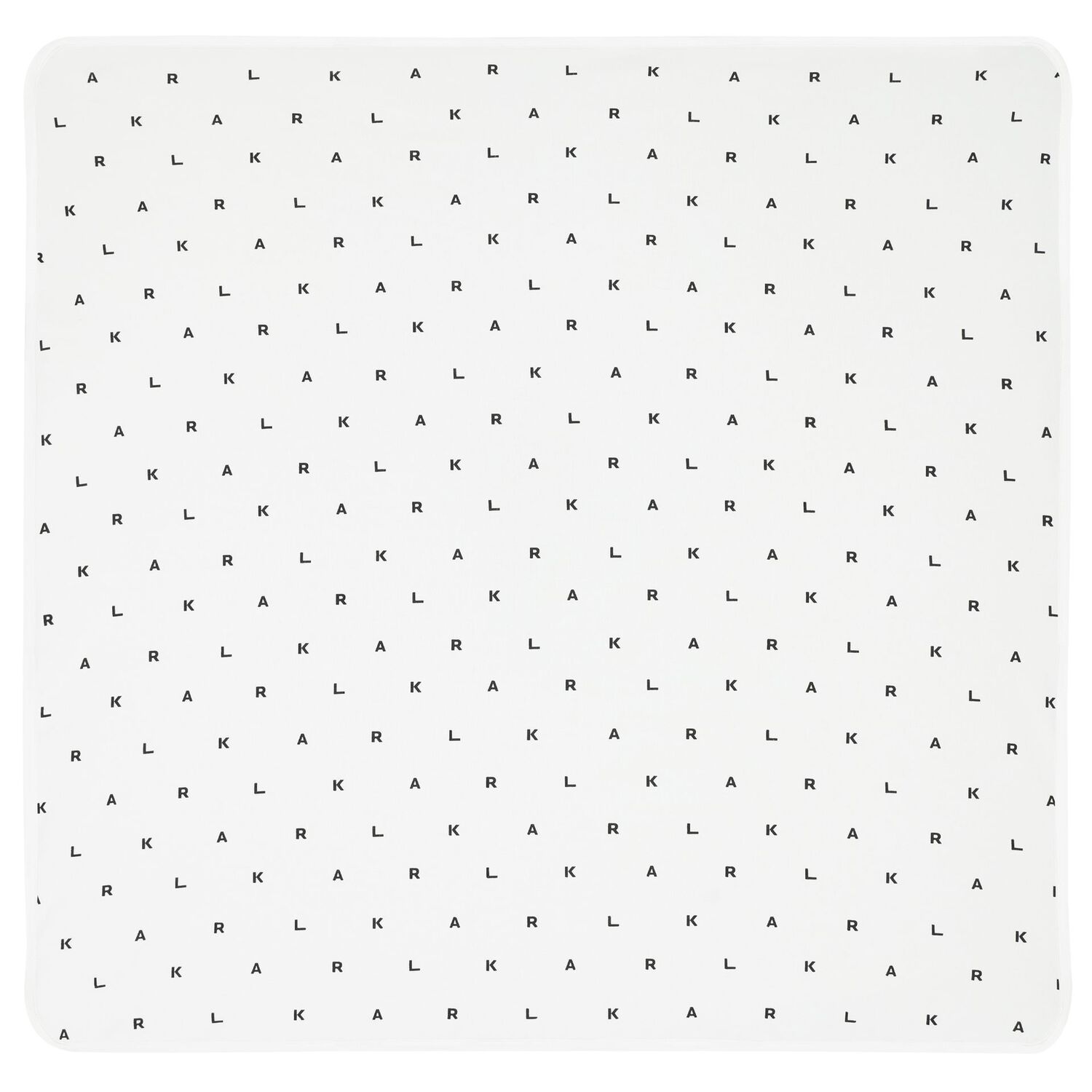 White Ikonik Logo Baby Blanket, 1, hi-res