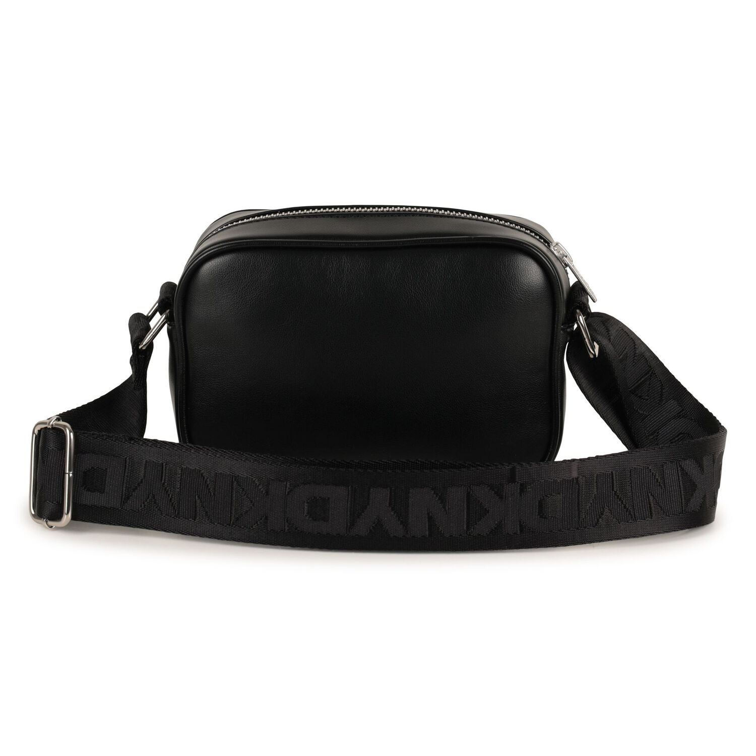 Girls Black Logo Bag, 2, hi-res