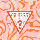 Girls Ivory, Pink & Orange Logo T-Shirt, 1, hi-res