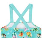 Girls Green Fruits Bikini, 1, hi-res