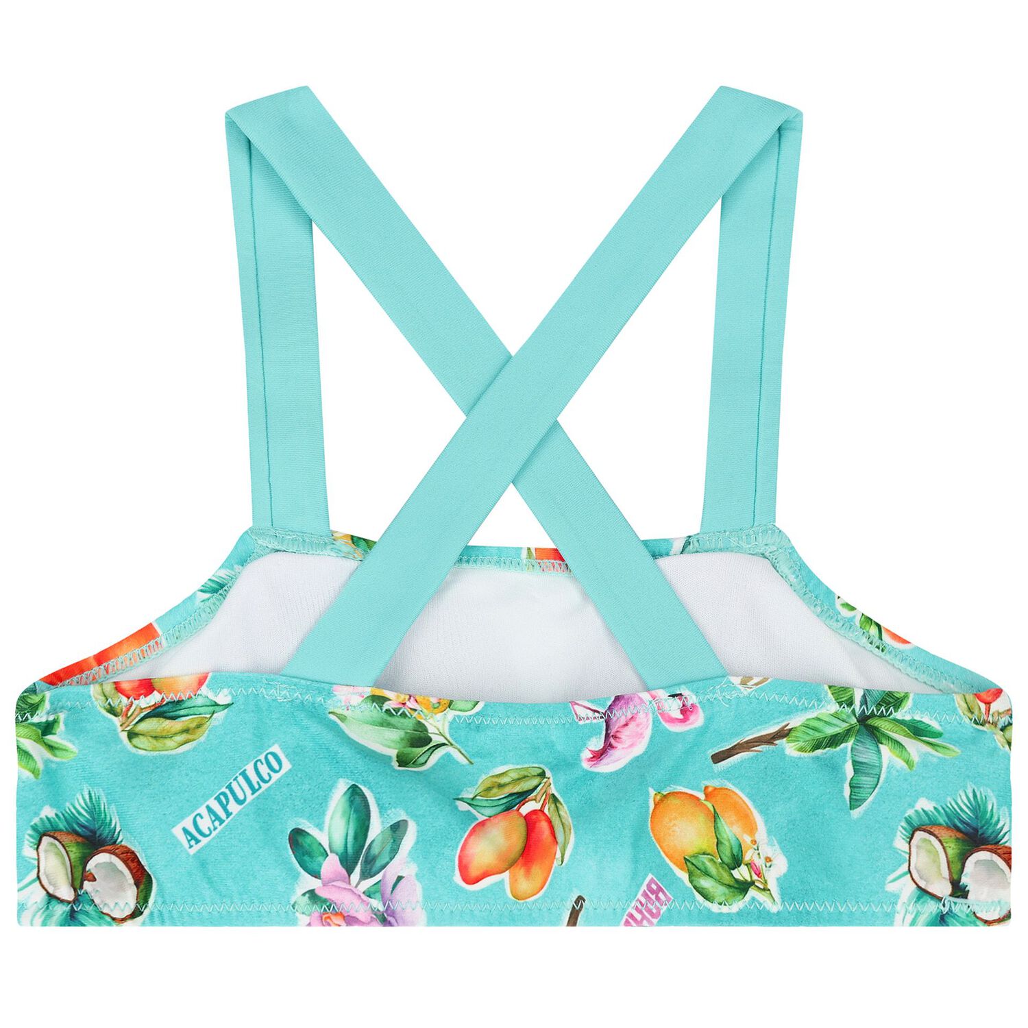 Girls Green Fruits Bikini, 1, hi-res image number null