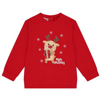 Red Reindeer Sweatshirt