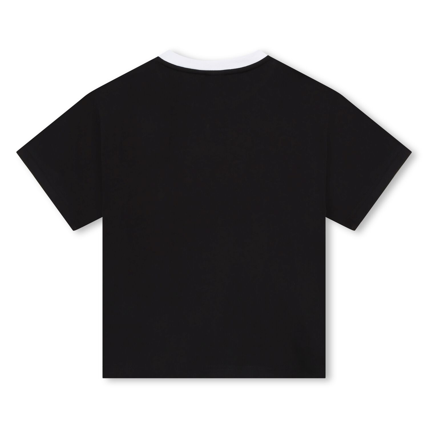 Boys Black Logo T-Shirt, 1, hi-res