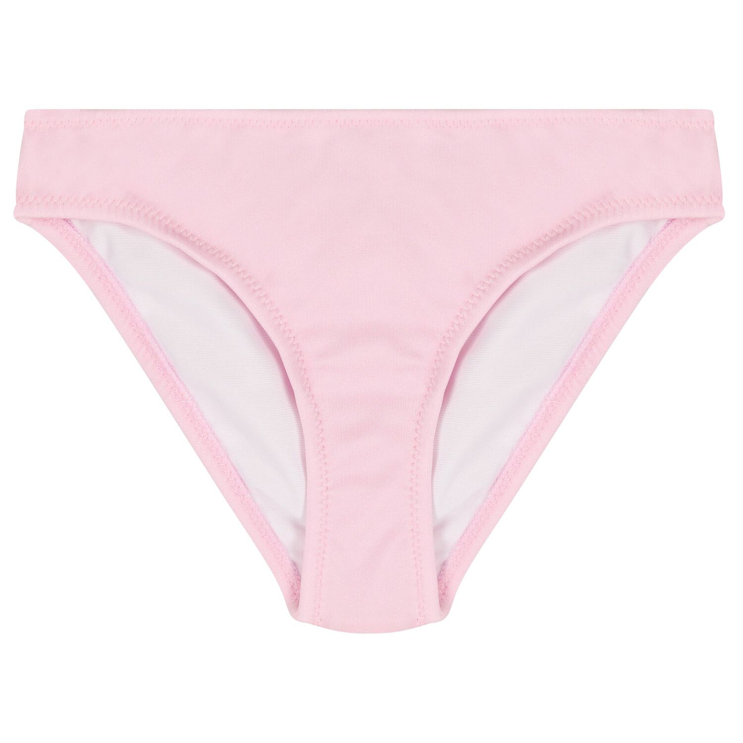 Girls Pink 3D Flowers Bikini, 1, hi-res