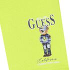 Boys Green Teddy Bear Shorts, 3, hi-res