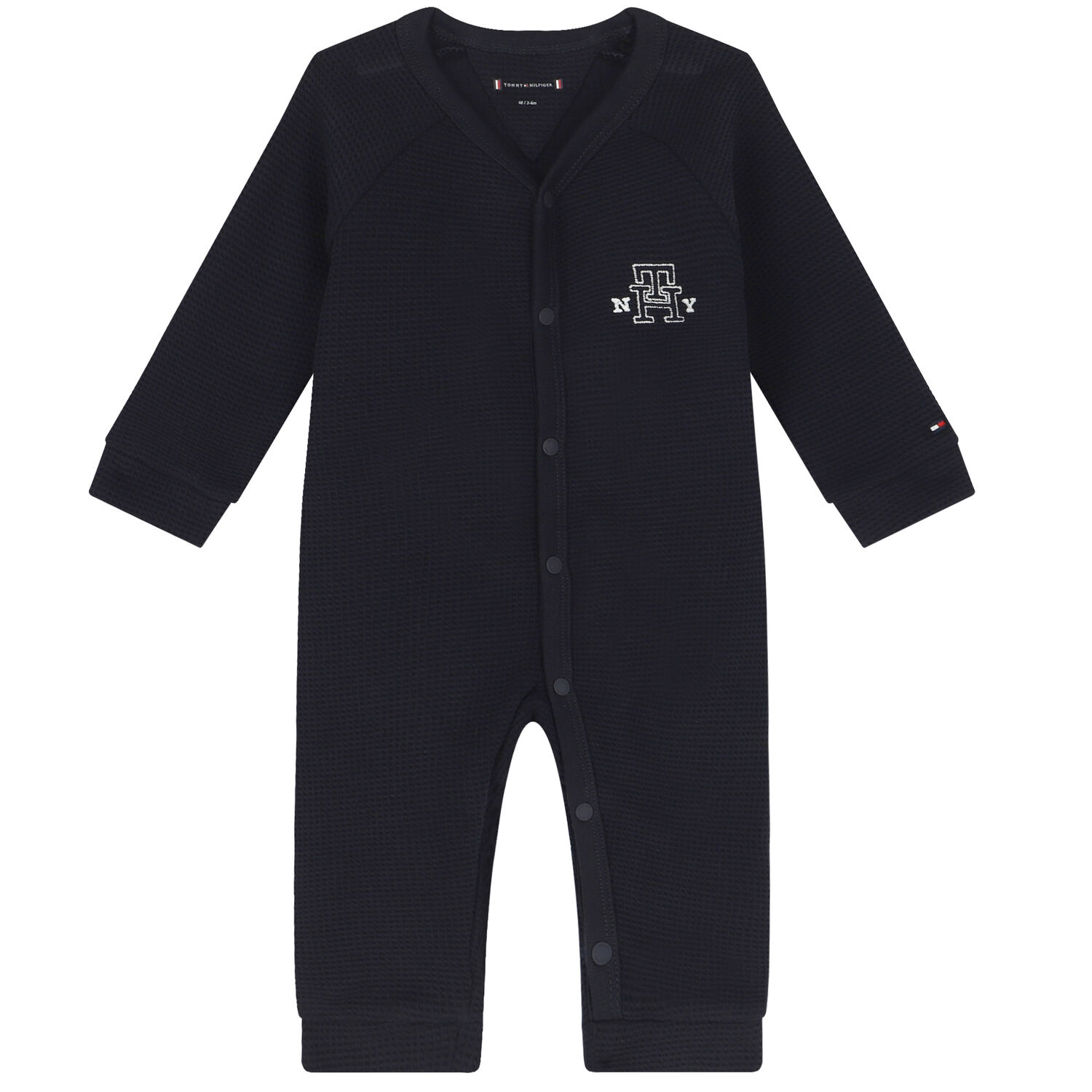 Baby Boys Navy Blue Logo Babygrow Gift Set, 1, hi-res image number null