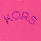 Girls Pink Logo T-Shirt, 3, hi-res
