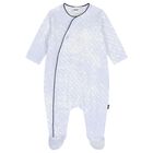 Baby Boys Blue Logo Babygrow Gift Set, 1, hi-res