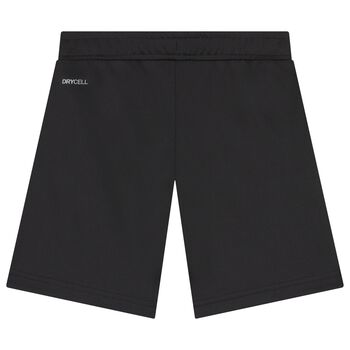 Boys Black Logo Shorts