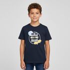 Boys Navy Blue Skate Board T-Shirt, 1, hi-res