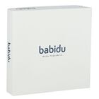 Baby Boys White & Blue Dots Babygrow, 2, hi-res