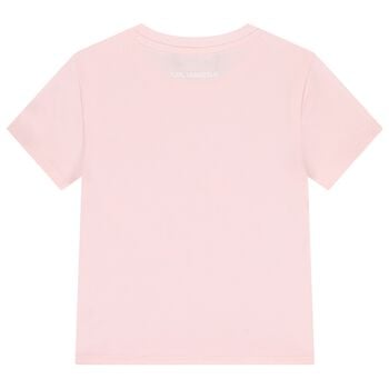 Girls Pink Choupette T-Shirt