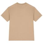 Beige Logo T-Shirt, 3, hi-res