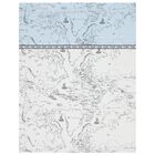 Baby Boys White, Blue & Navy Blue Geo Map Blanket, 1, hi-res
