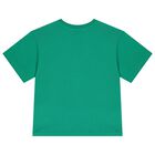 Boys Green Tiger T-Shirt, 1, hi-res