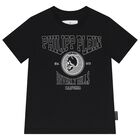 Boys Black T-shirt, 1, hi-res