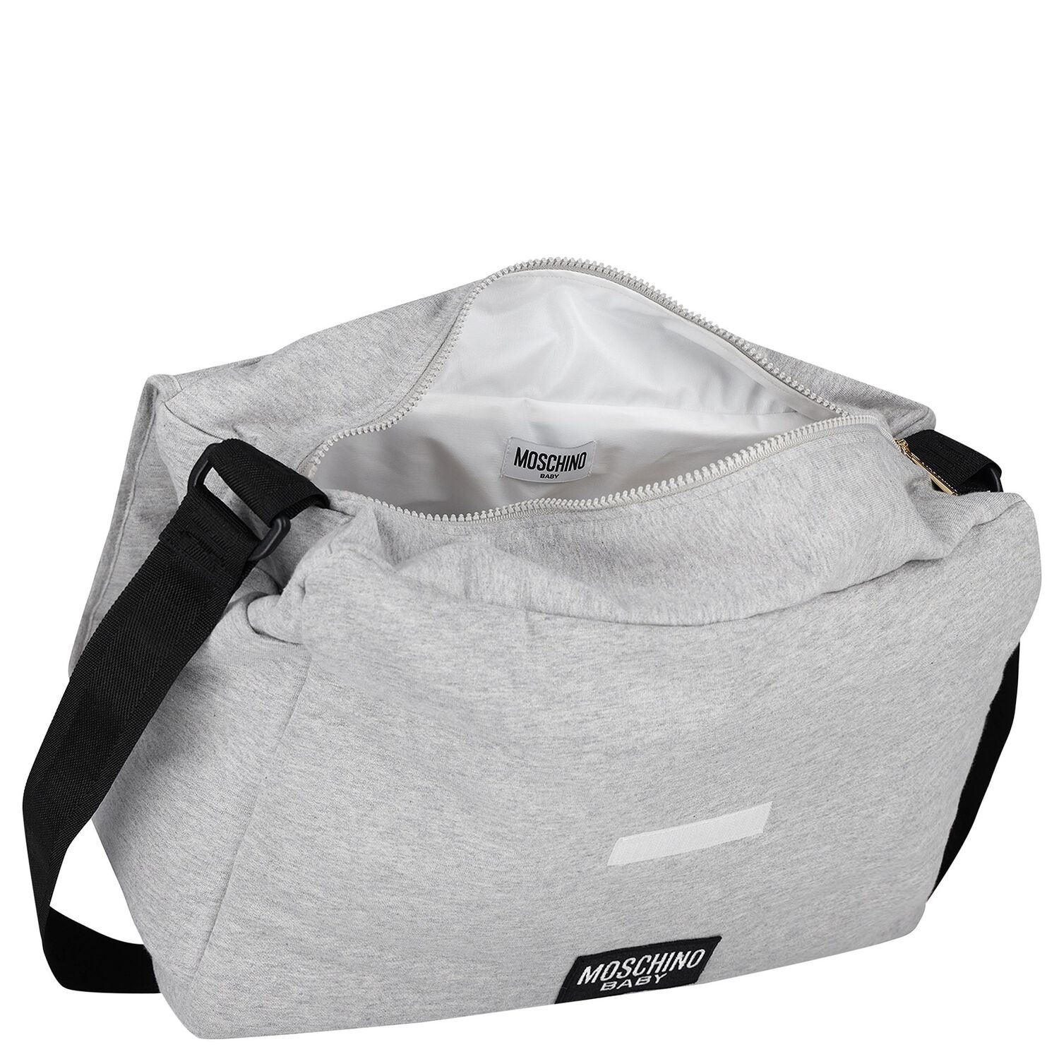 Grey Teddy Bear Baby Changing Bag, 7, hi-res image number null