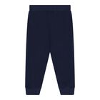 Baby Girls Navy Blue Teddy Bear Tracksuit, 1, hi-res