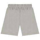 Boys White & Green Shorts Set , 1, hi-res