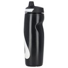 Black Logo Water Bottle, 1, hi-res