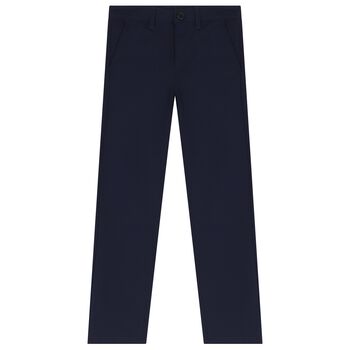 Boys Navy Blue Trousers