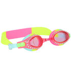 Girls Pink Swimming Goggles, 1, hi-res