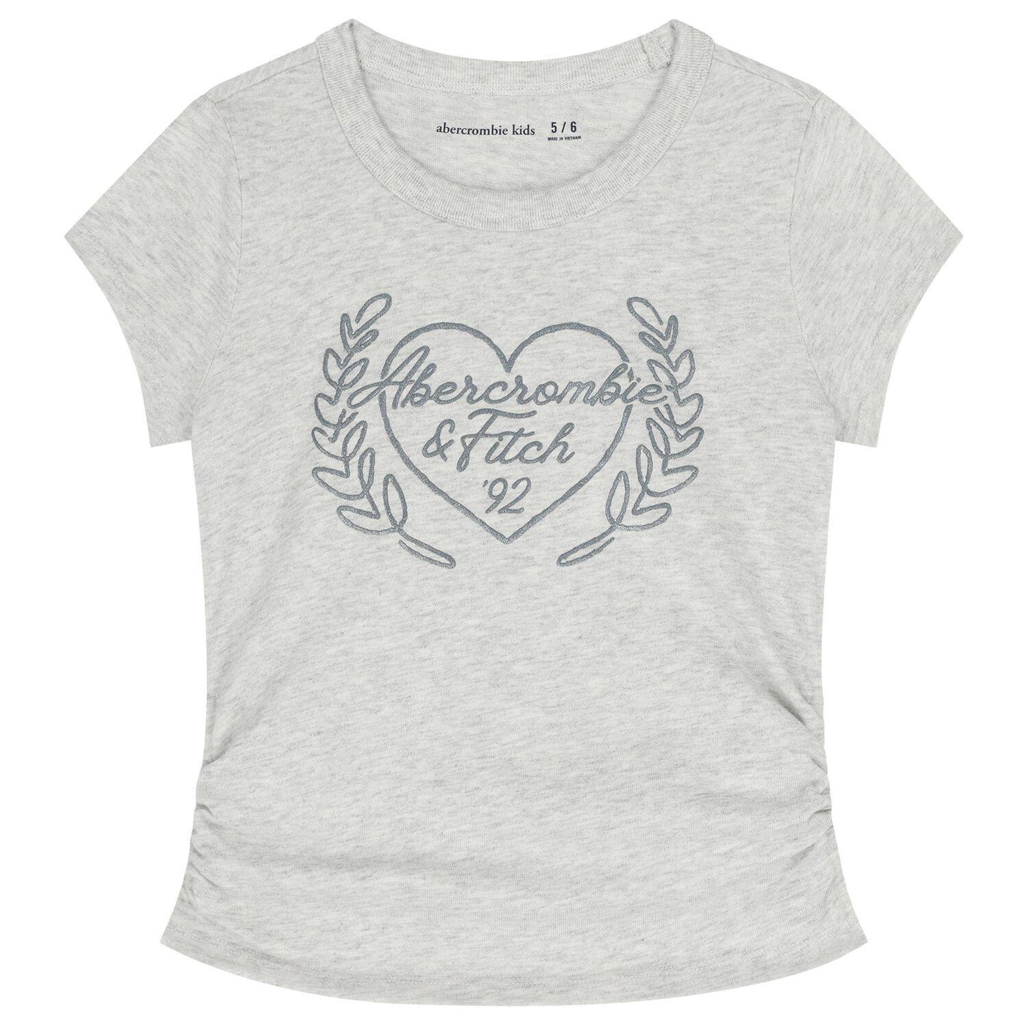 Girls Grey Logo T-Shirt, 2, hi-res