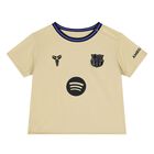 Younger Boys Beige & Black Barcelona Shorts Set, 1, hi-res