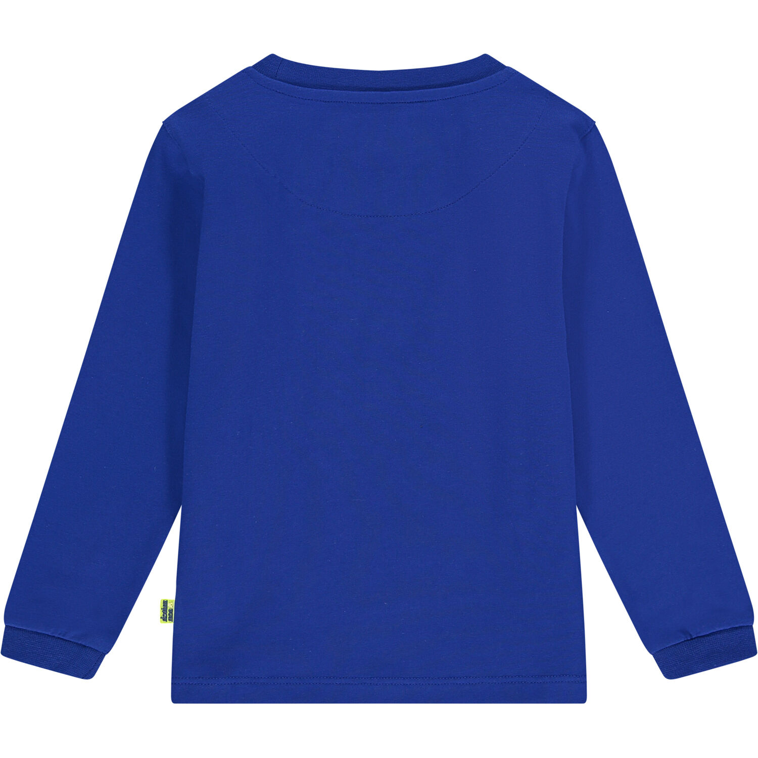 Boys Blue Logo Long Sleeve Top, 2, hi-res