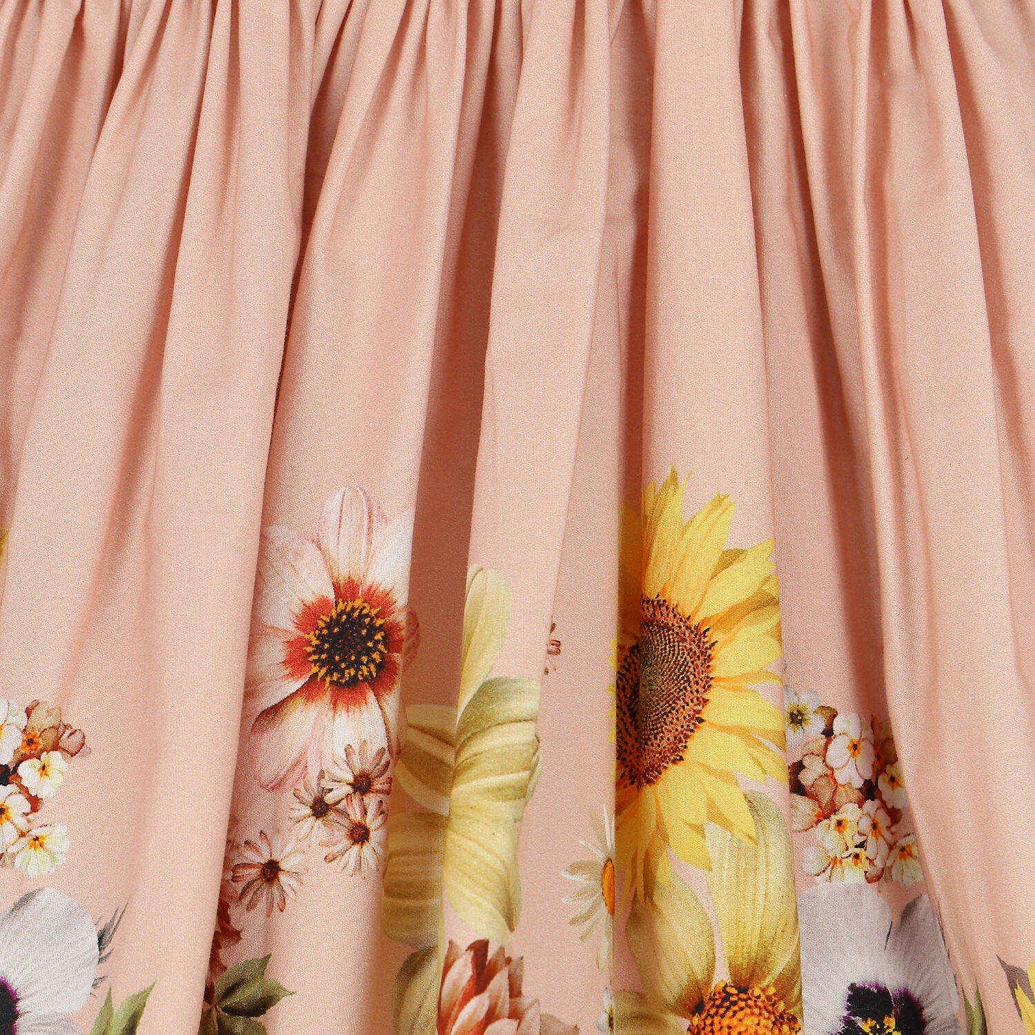 Girls Pink Floral Dress, 1, hi-res