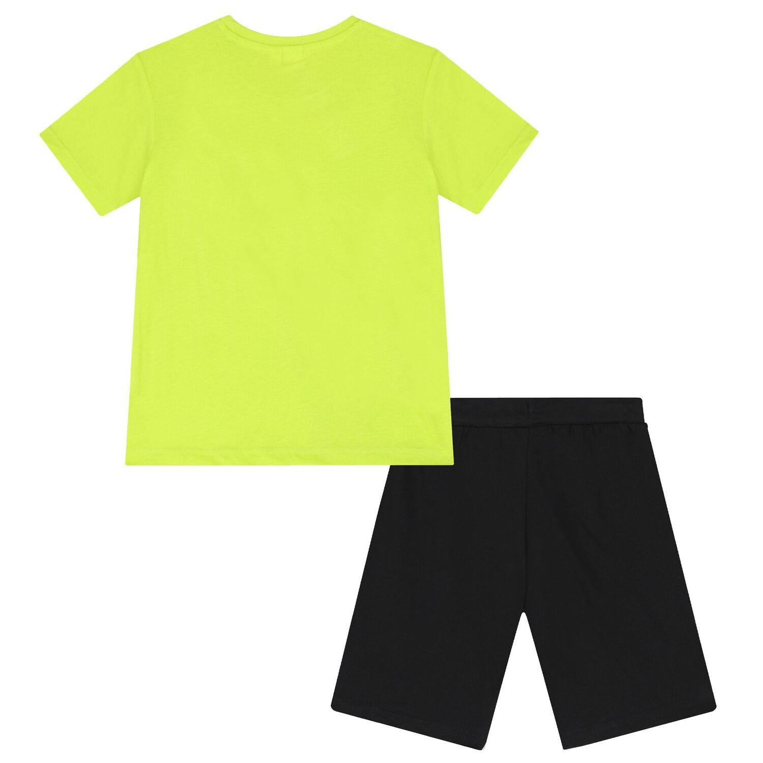 Boys Green & Black Dinosaur Shorts Set, 2, hi-res