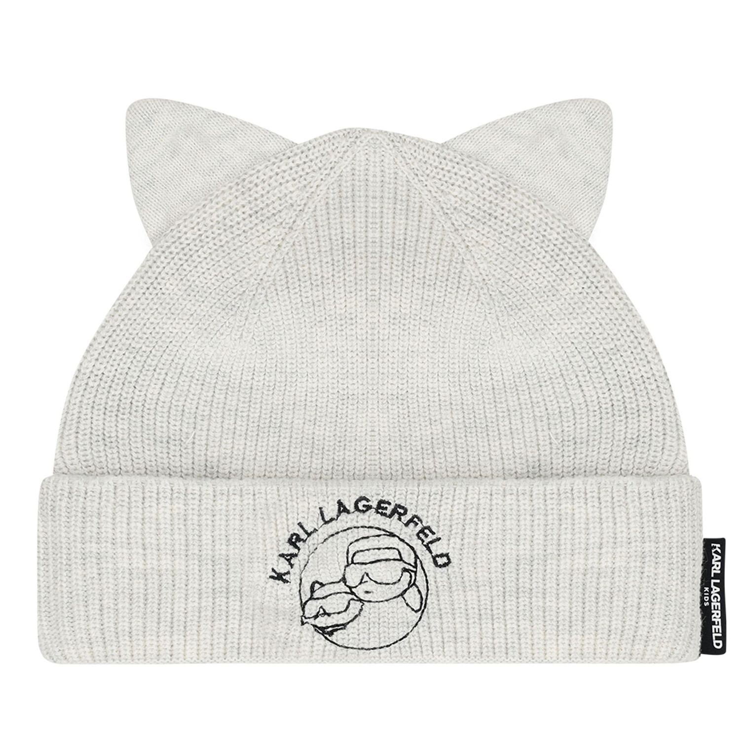 Grey Hat & Bootie Ikonik Karl & Choupette Baby Gift Set, 1, hi-res