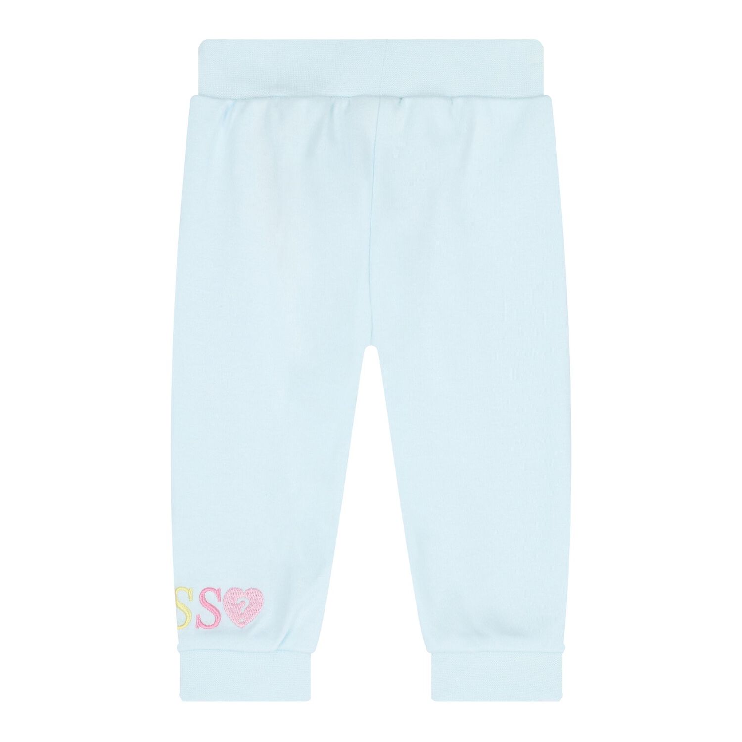 Baby Girls Pink & Blue Logo Tracksuit (3 Piece), 1, hi-res image number null