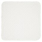 Baby Girls White & Pink Bow Blanket, 1, hi-res