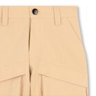 Beige Cargo Shorts, 1, hi-res