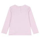 Girls Pink Cat Trousers Set, 1, hi-res