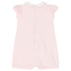 Baby Girls Pink Cotton Rompers ( 2-Pack ), 1, hi-res