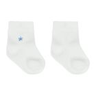 Baby Boys White & Blue Logo Gift Set, 1, hi-res