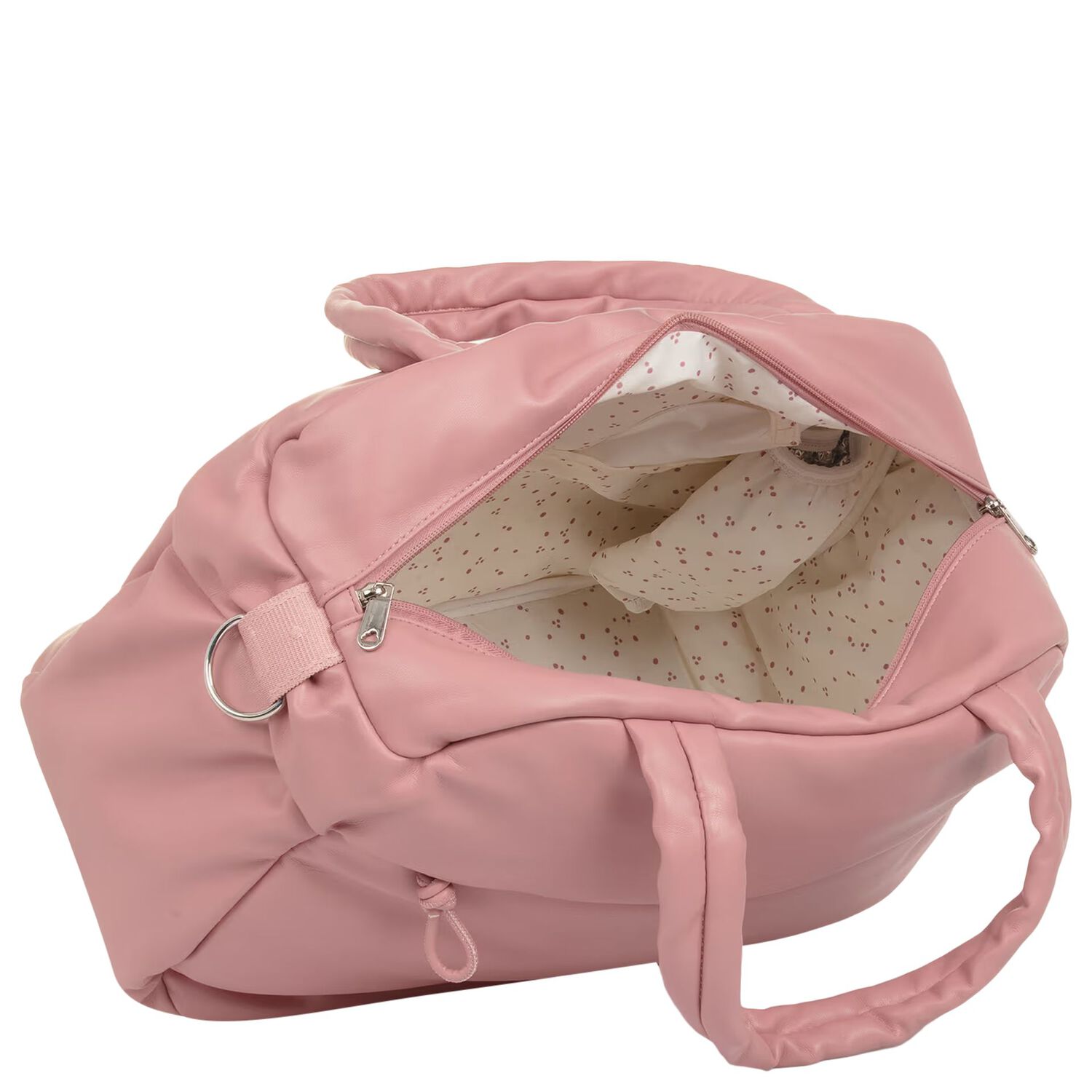 Baby Girls Pink Logo Changing Bag, 2, hi-res