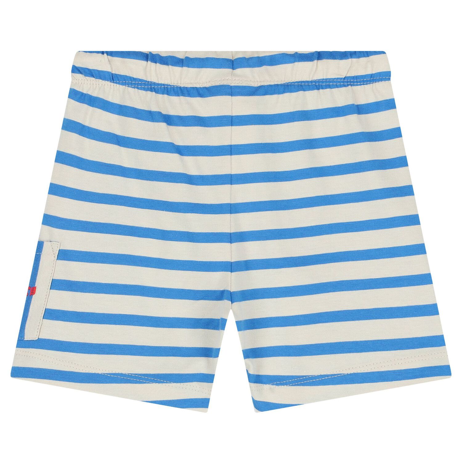 Younger Boys Red, Blue & Ivory Shorts Set, 1, hi-res image number null