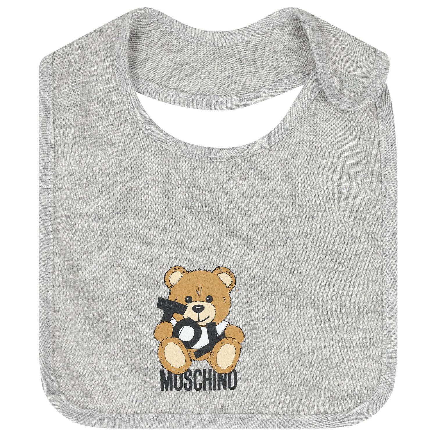 Grey Teddy Bear Logo Babygrow Gift Set, 5, hi-res