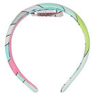 Girls Multi-Coloured Iride Pastel Headband, 2, hi-res