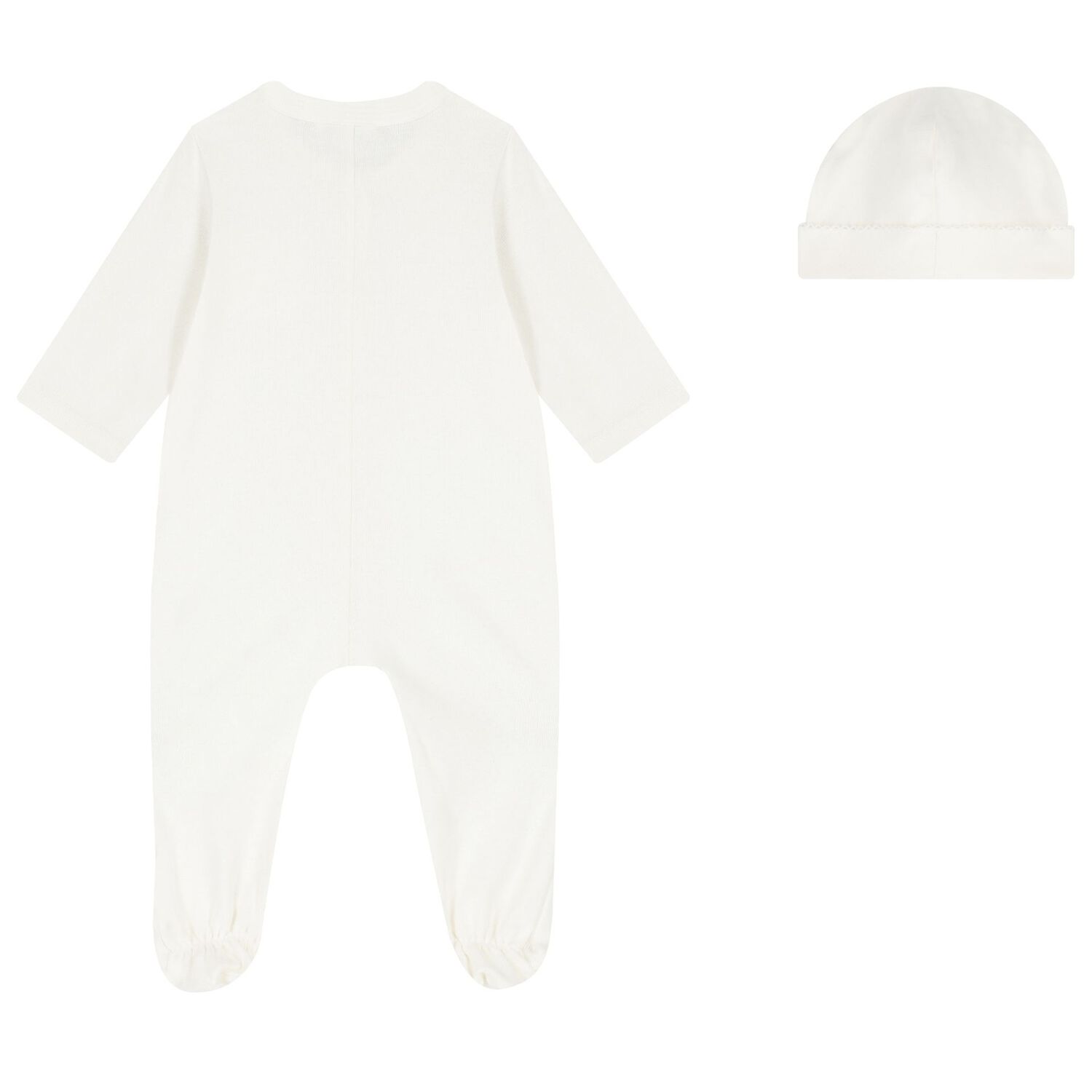 Baby Girls Ivory Logo Babygrow Gift Set, 1, hi-res