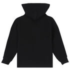 Black Logo Hooded Top, 1, hi-res