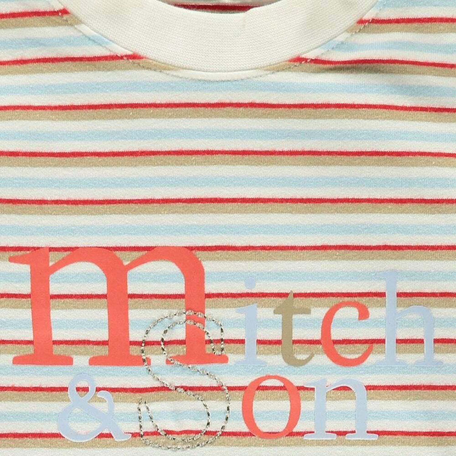 Boys Striped Long Sleeved Top, 1, hi-res