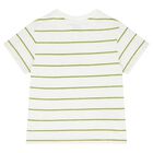 Younger Boys Green Dungaree & Hat Set (3 Piece), 2, hi-res