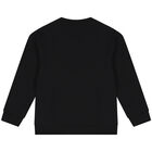 Black & Silver Logo Sweatshirt, 1, hi-res