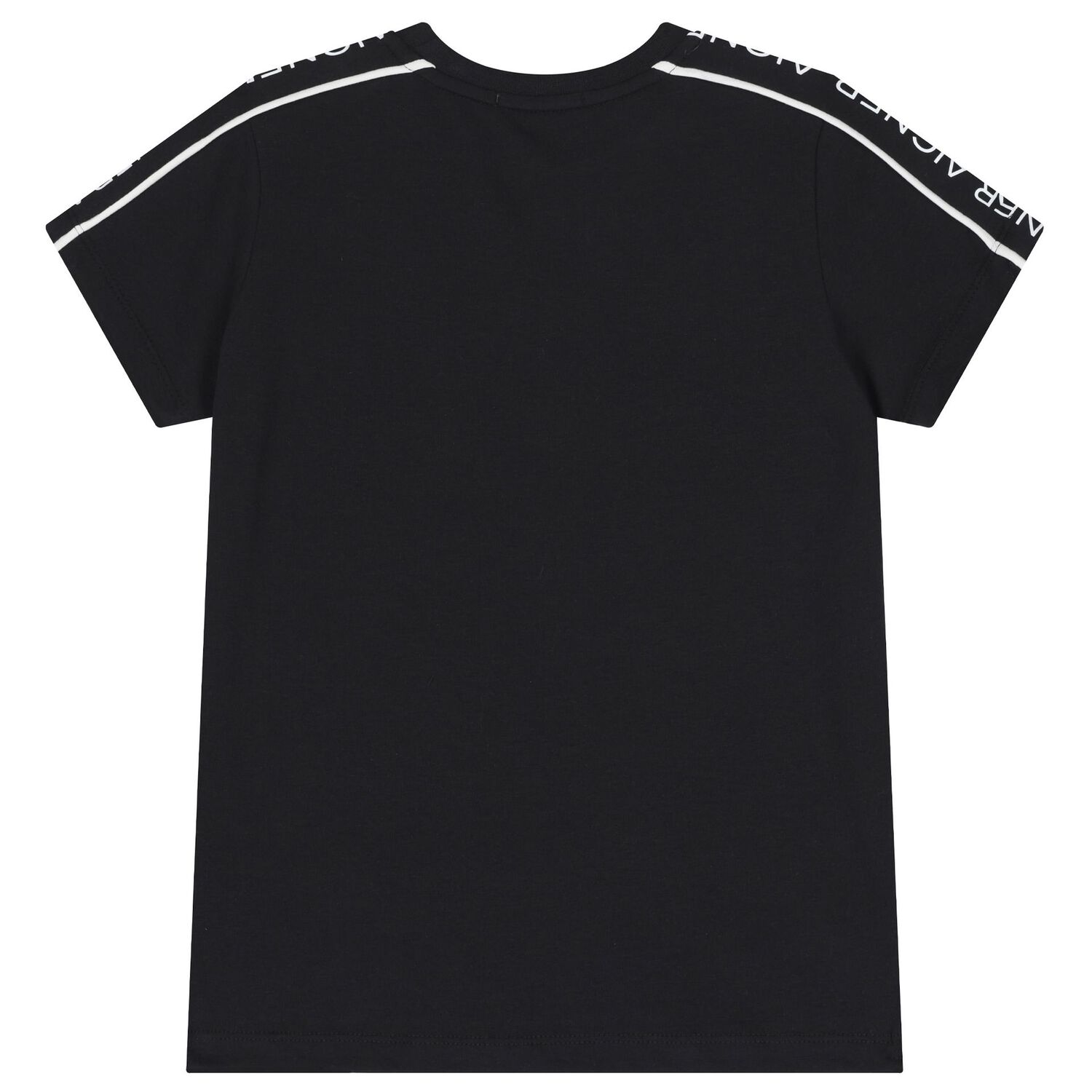 Boys Black Logo T-Shirt, 1, hi-res