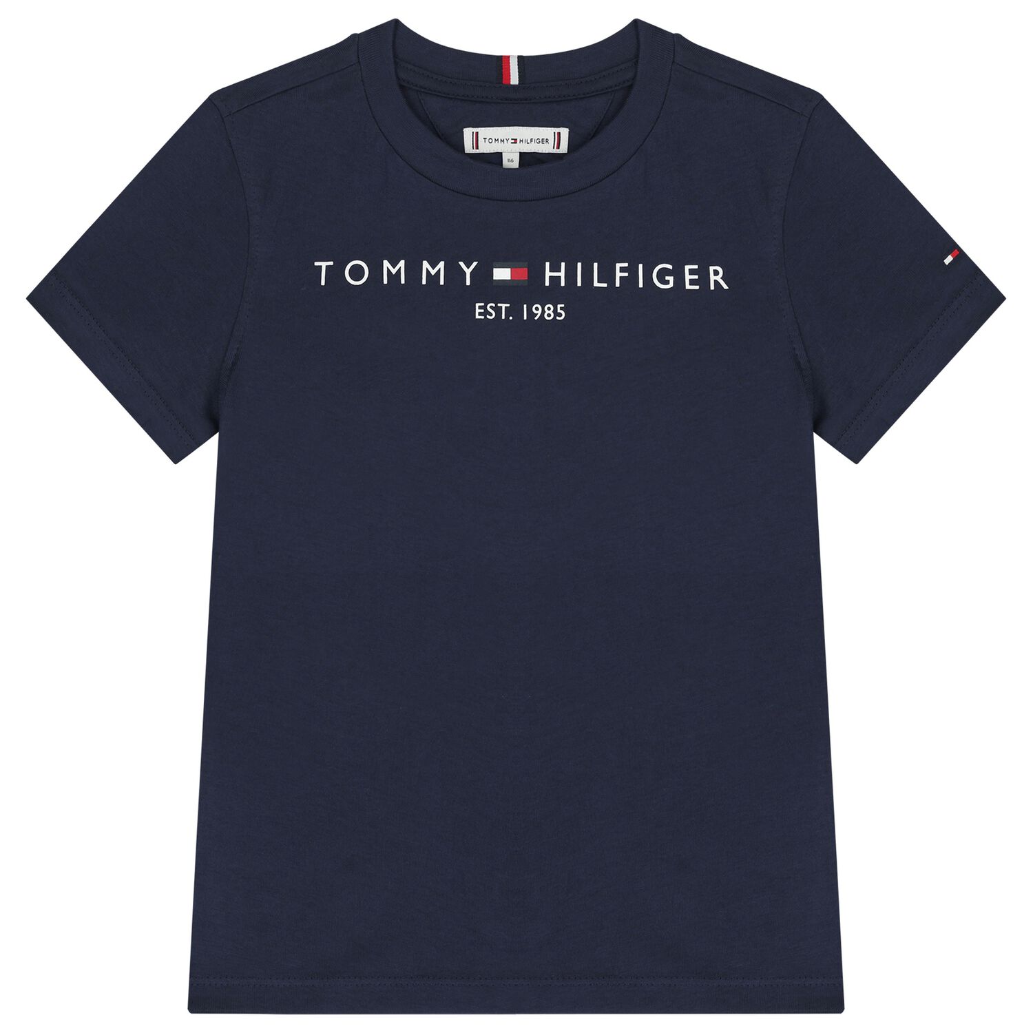 Boys Navy Blue Logo T-Shirt, 2, hi-res