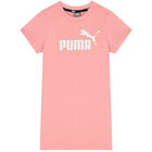 Girls Pink Logo T-Shirt Dress, 2, hi-res
